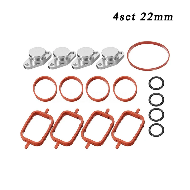 Подходит для BMW 320d 330d 520d 525d 530d SI-A0136 6 комплектов дизельного автомобиля вихревые заслонки заготовки впускных прокладок комплект 33 мм автомобильные аксессуары