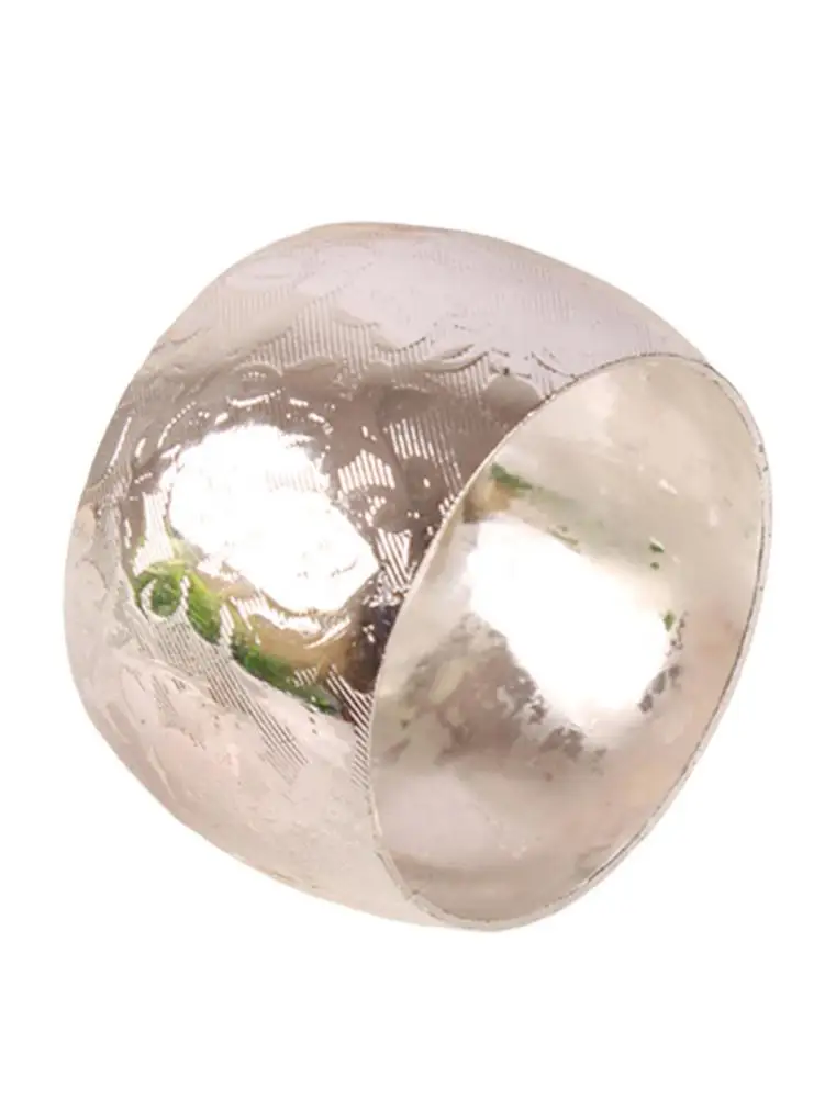Kitchen Gold Napkin Ring Napkin Buckle Circle Cloth Ring Towel Buckle Wedding Festival Hotel Supplies for Table Decoration