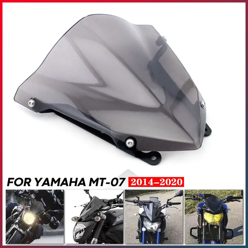 Ветрозащитные дефлекторы для мотоциклов YAMAHA MT 07 2019 Φ FZ07 MT07 2014-2020 | Автомобили и