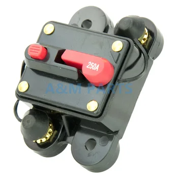 

Anchor Windlass Contactor Marine Boat Resettable Audio Circuit Breaker 250 Amp