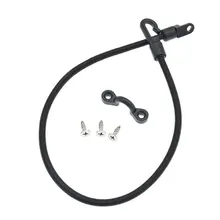 

1Set Kayak Elastic Rope Adjustable Water Boat Fishing Rod Fixed Hook To Prevent Loss Of Hand Strap