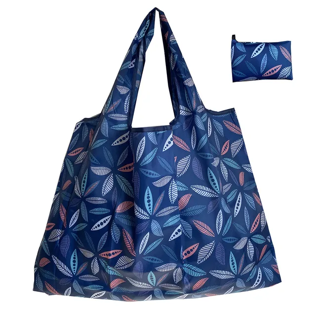 Large Reusable Grocery Store Green Shopping Bag 50 Pound Handbag Foldable Ladies Shoulder Bag Washable Handbag 2021 104