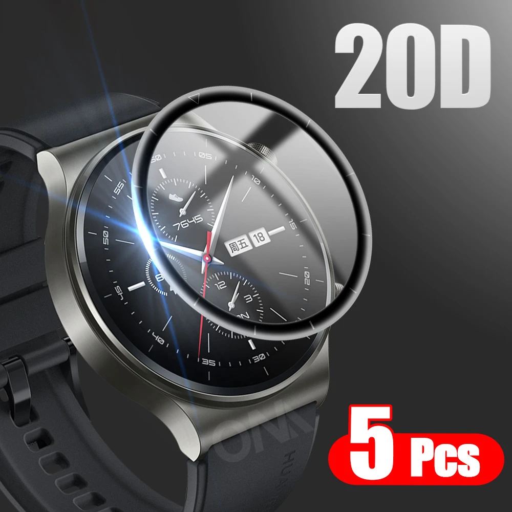 20d Curved Edge Full Soft Protective Film Cover For Huawei Watch Gt 2 Gt2  Pro 46mm Smart Watch Screen Protector (not Glass - Smart Accessories -  AliExpress