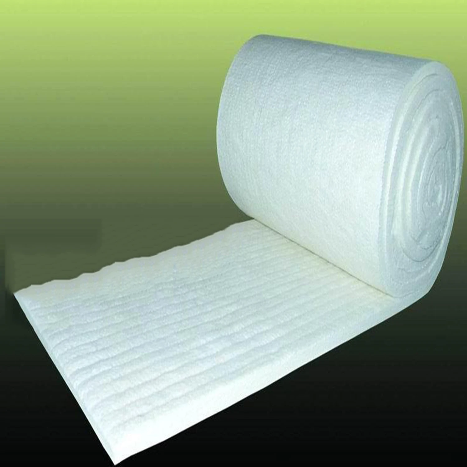 

Aluminium Silicaat Anti refractory fiber Ceramic blanket aluminum silicate needled blanket insulation Industrie DIY 24"x39"x0.8"