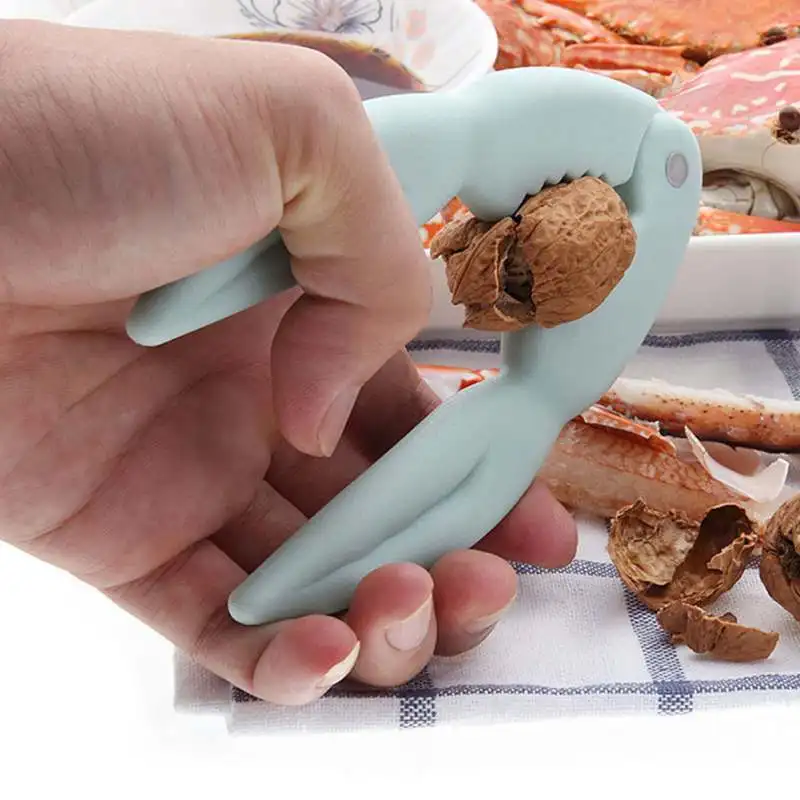 

Crab Shape Die Cast Quick Shellfish Lobster Cracker Seafood Tools Clip Fork Picks Pincer Nut Cortador De Biscoito