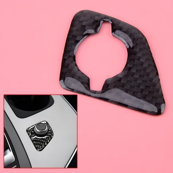 

CITALL Carbon Fiber Texture Gear Box Speaker Sound Volume Audio Switch Control Adjust Knob Trim Cover fit for Audi Q7 4M