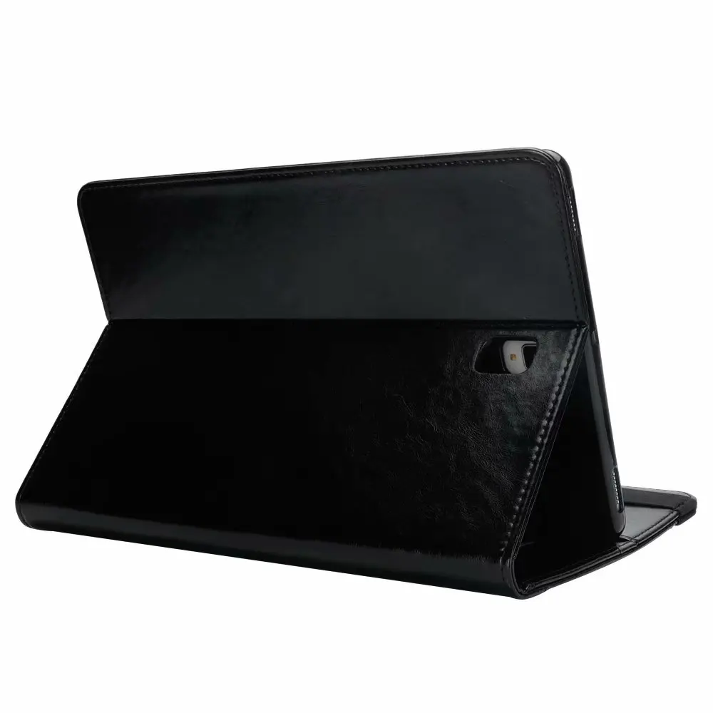 Чехол для планшета samsung Tab S4 T830-10.5 ''кошелек-Карточница масло воск кожа флип Стенд ремень с ручкой набор