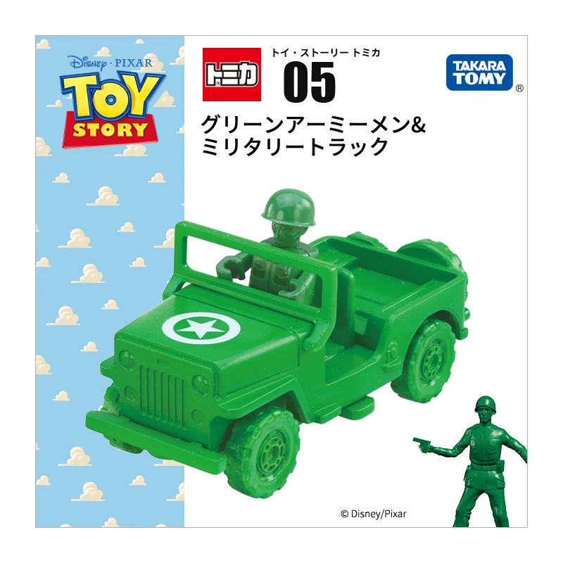 TAKARA TOMY Tomy Story серия Woody Buzz Lightyear Sergeant Takara TOMY Детские литые игрушки металлические игрушечные транспортные средства - Цвет: 844747
