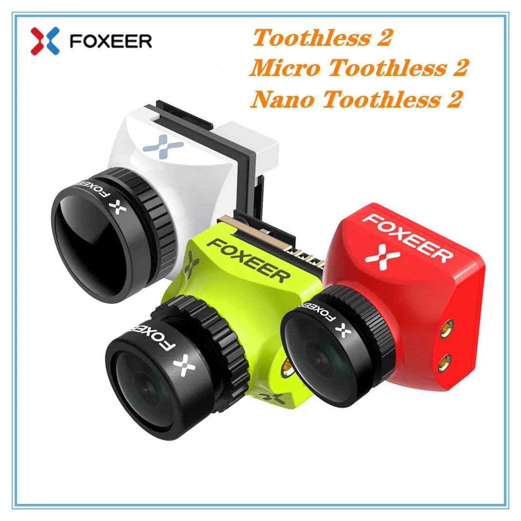 Беззубовая камера Foxeer 2 / Micro беззубчатая /Nano StarLight FPV 0 0001lux HDR 1/2 &quotдатчик для
