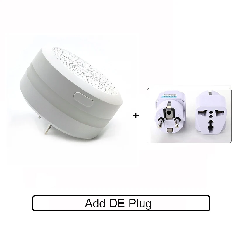 Xiao mi Aqara концентратор шлюз новая версия homekit mi jia mi Home приложение управление работа с датчиком человеческого тела беспроводной переключатель Android iOS - Цвет: Add DE Plug