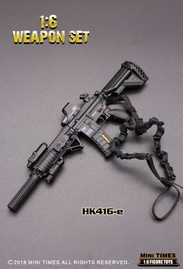1/6 весы мини-игрушки 1/6 HK416 серии M4 винтовка оружие Модель игрушки для 1" фигурки аксессуары коллекции игрушки