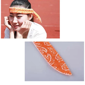 

Women Ladies Fashion Summer Neck Cooler Scarf Body Ice Cool Cooling Wrap Necktie Sport Headband