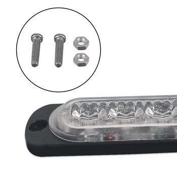 

Splash-proof LED Lights Parts Car Truck Strobe Set 4 LED Anti-collision