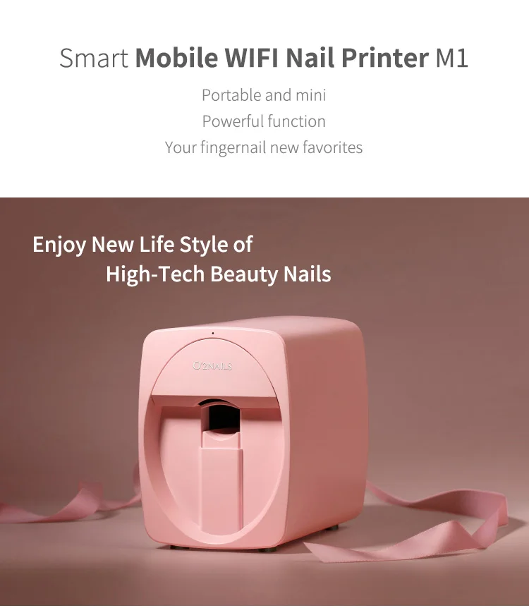  3D Art Nail Printer, Portable Pattern Nail Printer