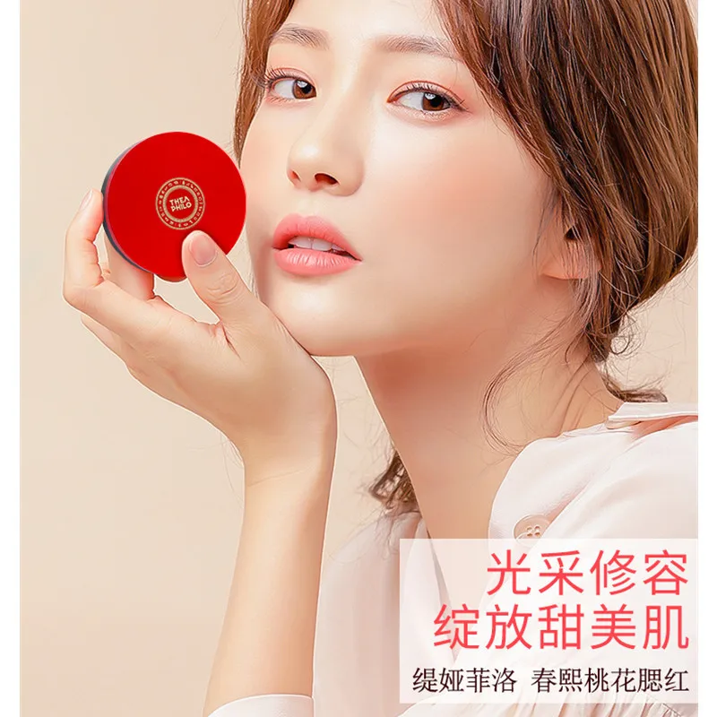 

Genuine Product South Korea Makeup Tia Philo Chunxi Peach Blossom Blush GIRL'S Makeup Trimming Brighten Moisturizing Rouge