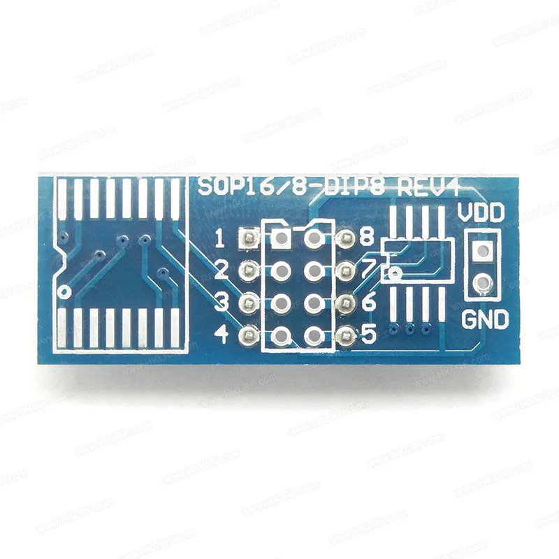 Плата SOP16/8 DIP8 REV3 плата SOP16 SOP8 К для программатора RT809H EZP2019 + TL866ii plus|Интегральные