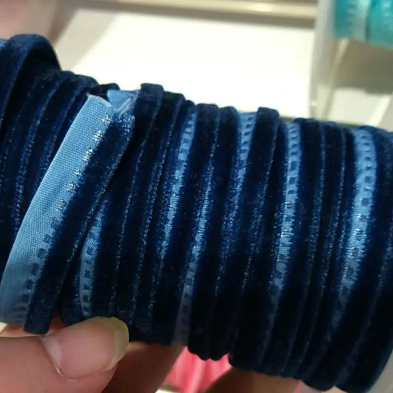 10mm Bias Flocking Nylon Master Bindintape Sewing DIY Handmade Bias Piping Home Textile Bedding Edging Accessories craft supplies