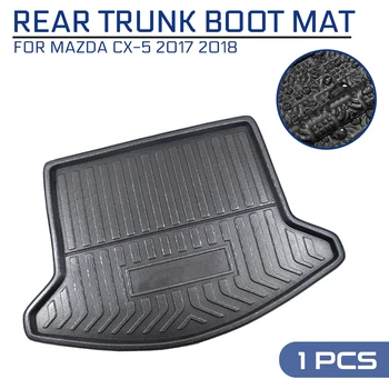

Car Floor Mat Rear Trunk Anti-mud Cover Carpet For Mazda CX-5 2017 2018
