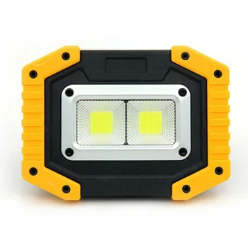 

30W LED COB Flashlight Work Light Rechargeable Searchlight Flood Lamp Outdoor AU