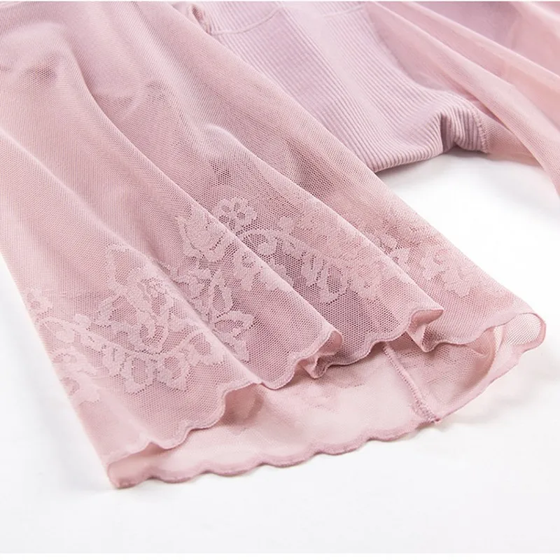 Plus Size Shorts Under Skirt Anti chafing thigh safety pants 2 in 1 women Large size Underwear safety shorts safety pants