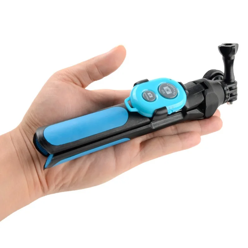 

Foldable Tripod Holder Bluetooth Remote Control Selfie Stick Monopod for GoPro HERO7/6/5 Session/5/4 Session/4/3+/3/2/1,Xiaoyi