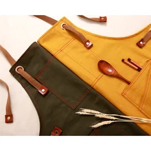 Senyue ריסטה הברמן בייקר שף קייטרינג אחיד חנות פרחים קרפנטר קעקוע אמן צייר גנן עבודה ללבוש סינר(China)