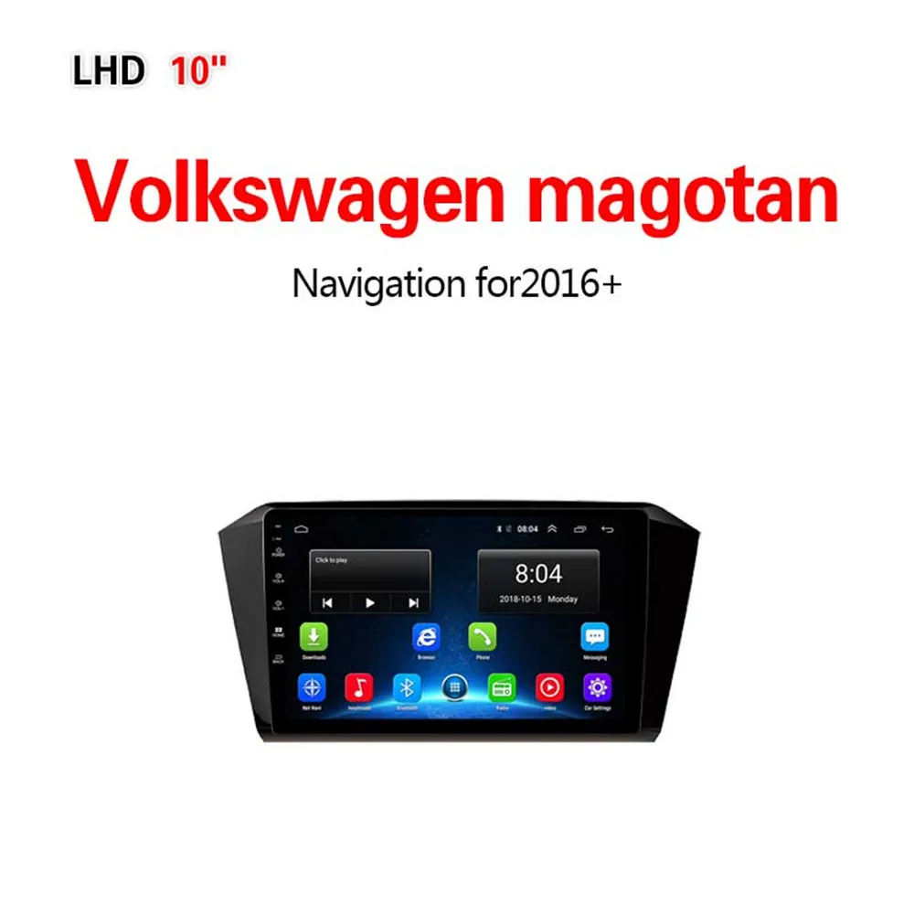 Lionet gps навигация для автомобиля Volkswagen Magotan+ 10,1 дюймов LV1007Y - Размер экрана, дюймов: 4G 1G16G