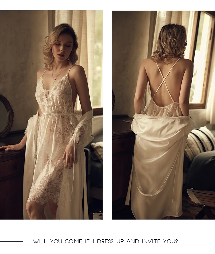 see through lace nightgown 