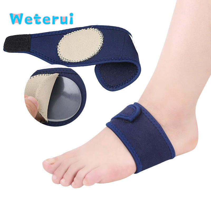 

Elastic Arch Support Bandage Flat Feet Orthotic Insole Sleeves Metatarsal Pad Compression Brace Wraps for Plantar Fasciitis