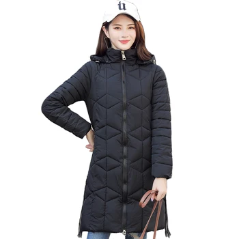 

2020 new design Korean Style Winter Jacket Women Stand Collar Solid Female Down Coat Loose Oversized Womens Short Parka coat 22