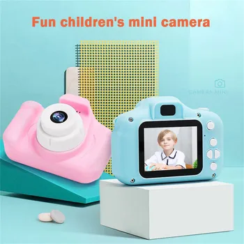 

Children's Digital Camera Full Color 2.0 LCD Mini Camera HD 1920 X 1080P Kid Funny Camera With 1Pc Card reader Birthday Gift