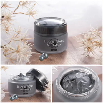 

Black Pearl Facial Mask Oil Control Moisturizing Whitening Blackhead Removal Skin Care Face Mask KG66
