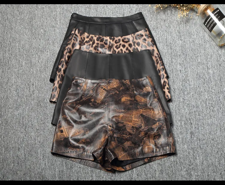 New Fashion Genuine Real Sheep Leather Skirt J15