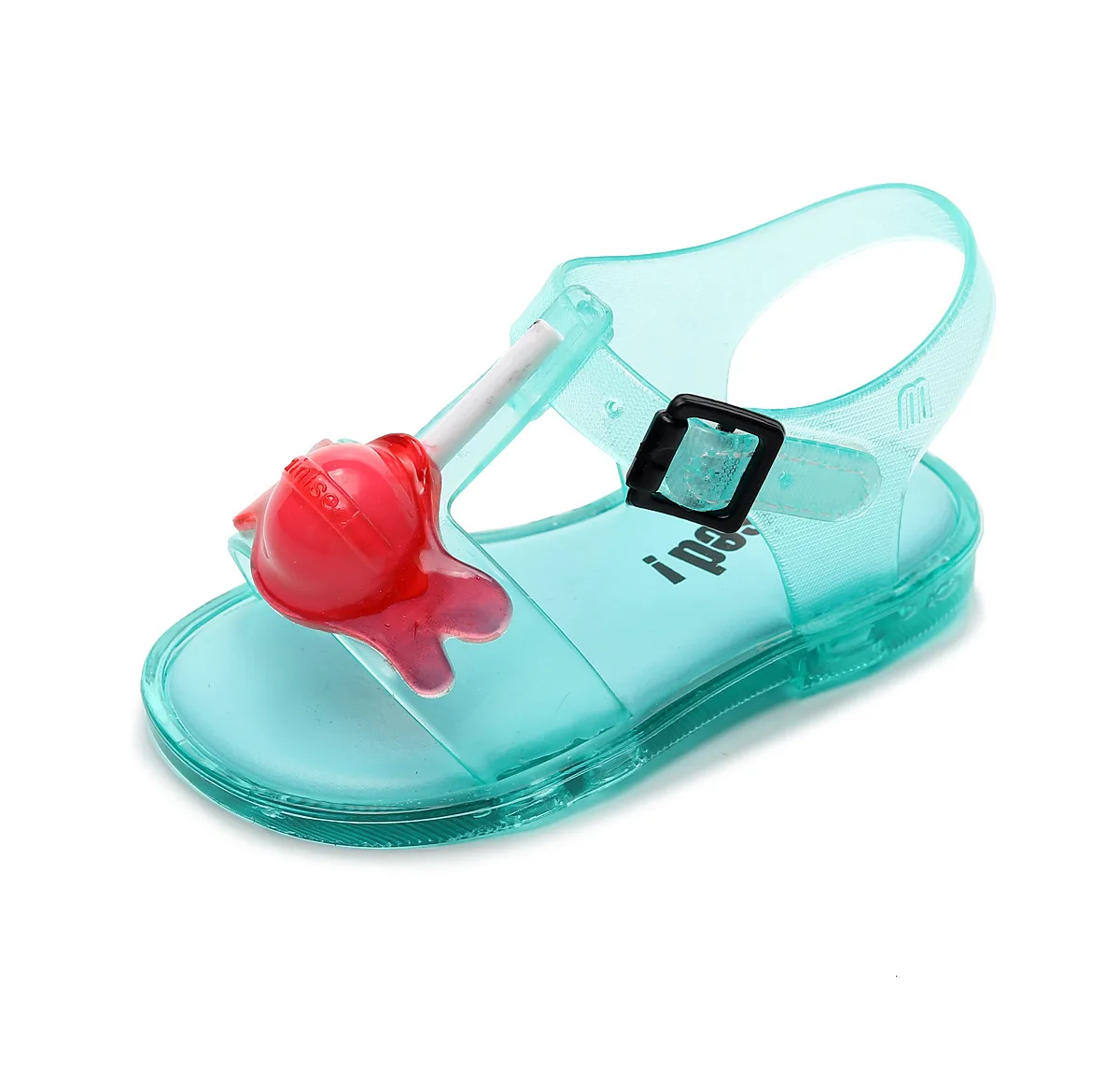 Детские Мини-сандалии, модные новые летние палочки с девочками, прозрачная обувь, детские ПВХ сандалии, детская пляжная нескользящая обувь для малышей