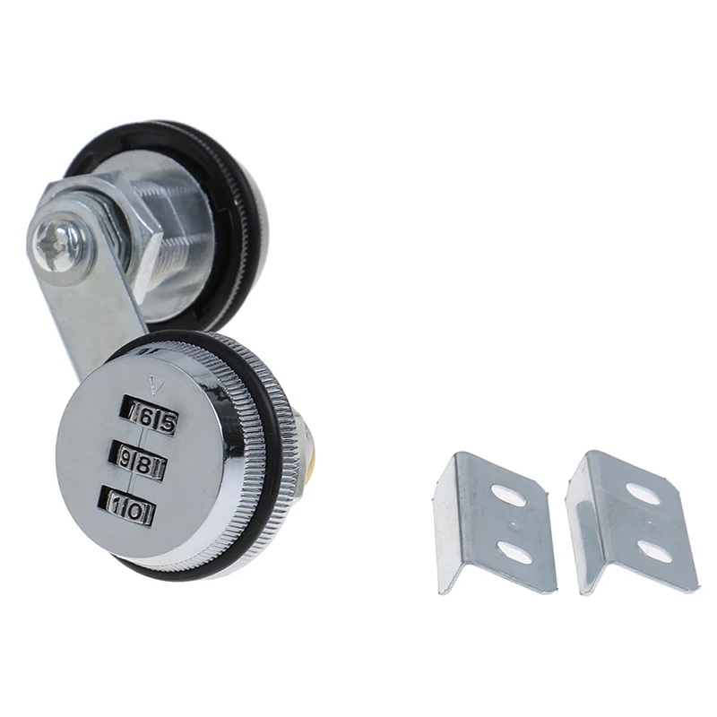 Качественный 3 значный замок с кодом из сплава комбинированный БЕСКЛЮЧЕВОЙ