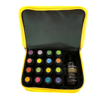 

17 Bottles Essential Oil Case 15Ml Essential Oil Collecting Bags Travel Portable Carrying Cases Nail Polish Storage Bags