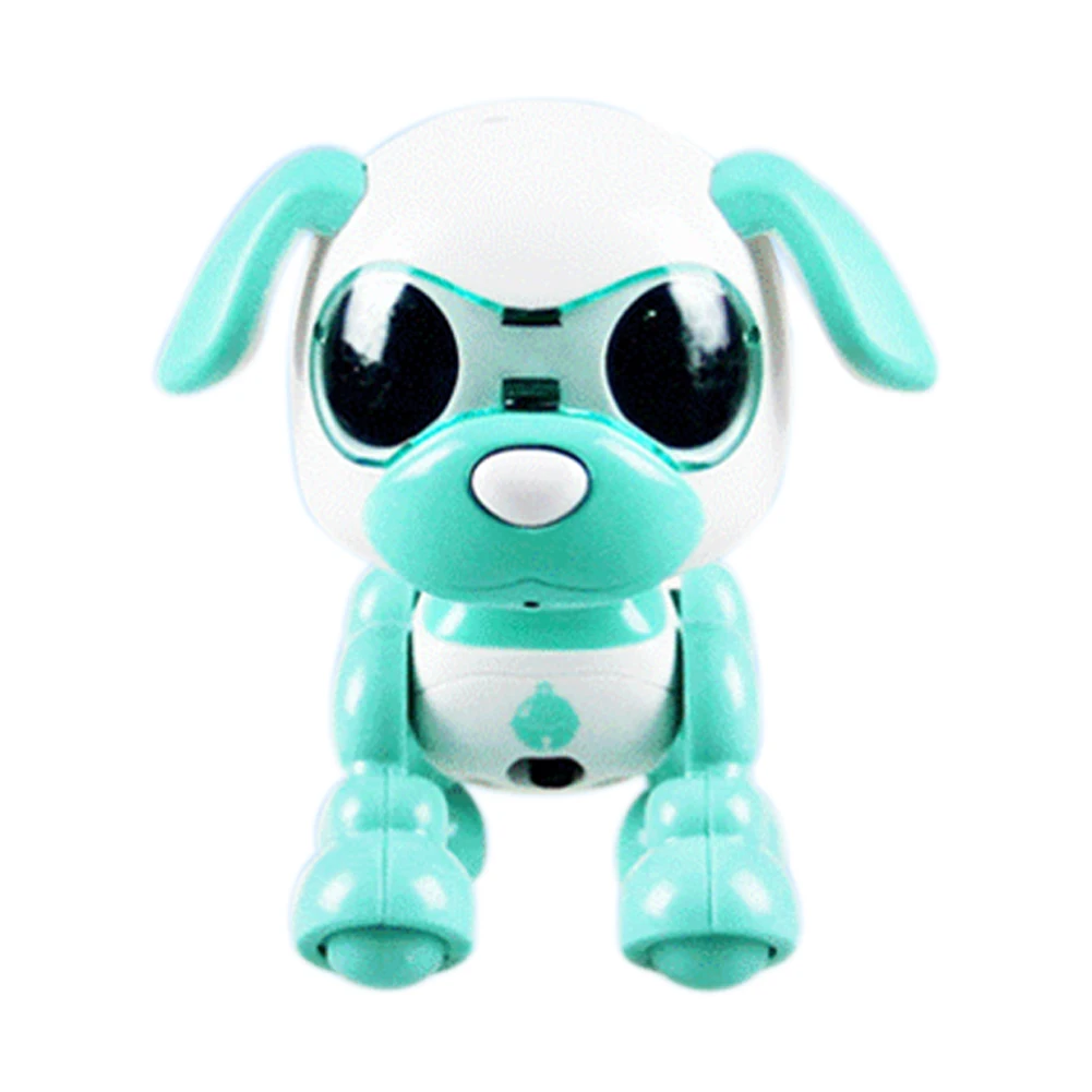 Робот щенок детский светодиодный глаз игрушка умный сон собака милый запись изменение звука интерактивный