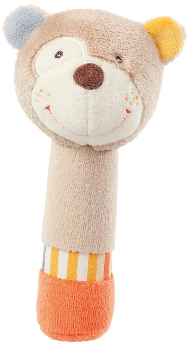 Bear Игрушка bb-палочка плюшевая мультяшная Игрушка Животные звуковые игрушки погремушка для новорожденного ребенка ручная кукольная кукла прозрение плюшевая кукла BB палочка - Цвет: Bear