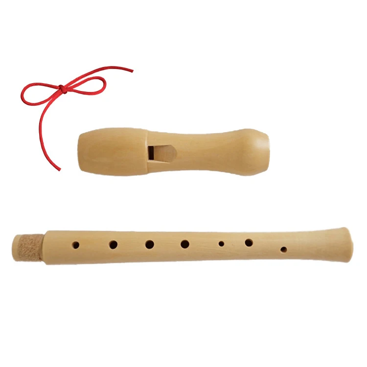 Горячее деревянное записывающее устройство сопрано барокко 8 отверстий C Ключ кларнет Вертикальная флейта Dizi деревянные музыкальные инструменты