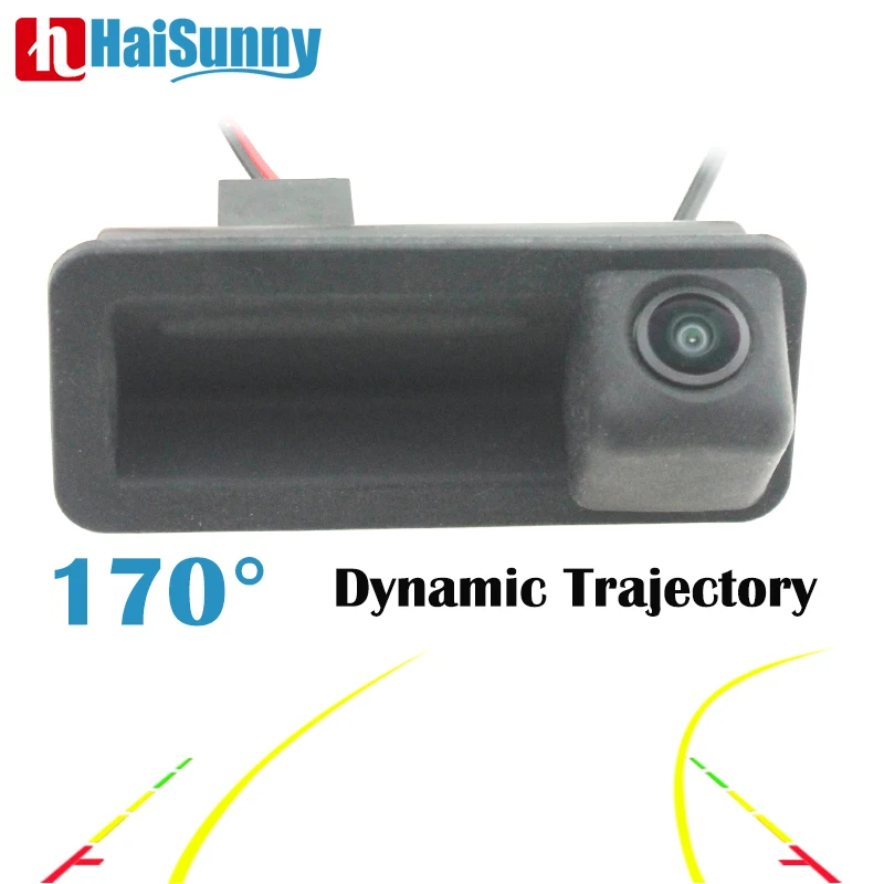 

Car Rear View Back up Camera Trunk Handle 170° HD Dynamic Trajectory Tracks For Ford MONDEO Land Rover Freelander 2 Range Rover