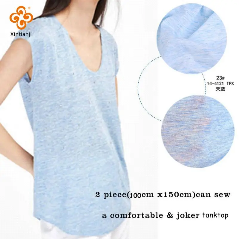 Knit Cotton Jersey Fabric For Summer Tee Shirt 50*150cm/Piece
