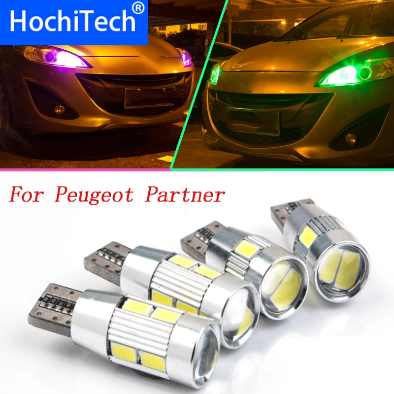 

1pc Safe T10 For Peugeot Partner Partner Tepee/Van iON 2015 LED Front Parking Light Front Side Marker Light Source Car Styling