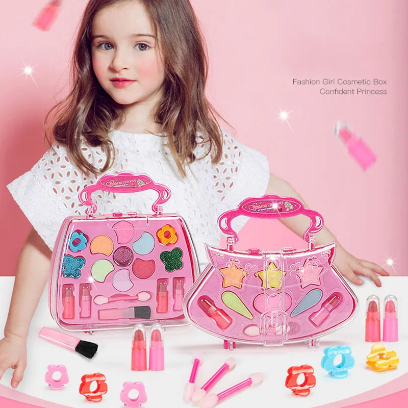 Bubles Wall Girl Pretend Princess коробка для макияжа игрушки детей макияж девочек дорожная