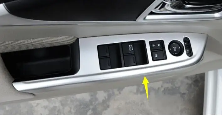 Предназначено для 13- для Honda Crider подъемная поверхность панели двери автомобиля панель поручень декоративная паста