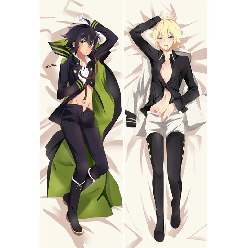 Новое поступление Аниме Seraph of the end Наволочки Dakimakura Чехол сексуальная девушка 3D двухсторонняя постельные принадлежности обниматься тела Чехол S001