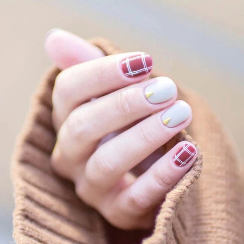 20 стилей DIY полное покрытие наклейки для ногтей s обертывания накладные ногти полоски лака для ногтей наклейки для ногтей Наклейка из искусственной кожи Корея Япония для ногтей
