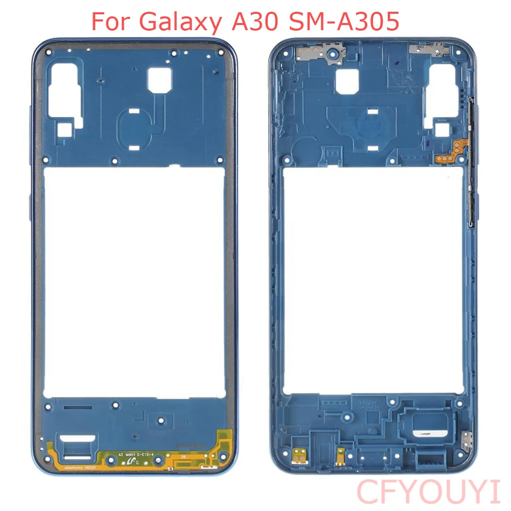 Для samsung Galaxy A30 A305 средняя рамка корпуса Запасная часть
