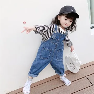 Tuta da bambino Jeans per ragazze vestiti da ragazzo primavera autunno  pantaloni per bambini Shein tute per bambini pantaloni cose  Strange|Overalls| - AliExpress