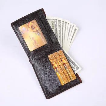 

Classic Quality Men Short Wallet Fold Over Wallet Large Capacity Multi Card Pocket Durable