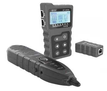 Online Electrical Test Instruments Cat5 Cat6 STP UTP LAN Cable Length Tester With PoE Function